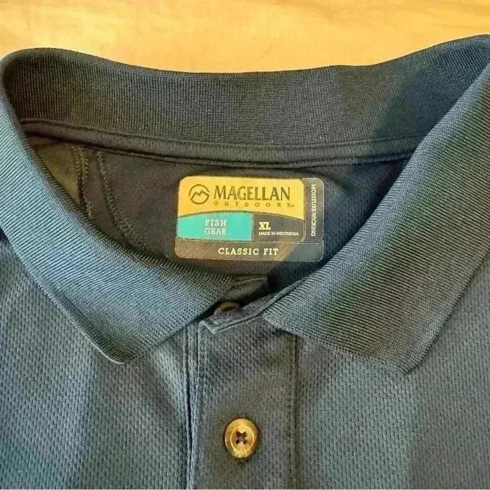 Magellan Outdoors men’s shirt XL short sleeve polo golf athletic casual Academy - Picture 7 of 9